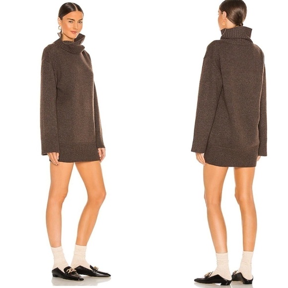 NWT Weekend Stories Lofty Jersey Sweater Dress L - Picture 2 of 8